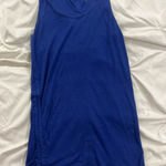 Blue Tank Top with Pink Stripe Photo 0