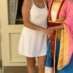 Halara White athletic Dress Photo 0