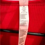 Leg Avenue  Women’s Sexy Red Cozy Brushed Ribbed Long Johns Sz S/M Flap Opening Photo 5