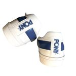 PONY Top Star Low Core Sneakers 38/7 White/Royal Blue EUC White Photo 11