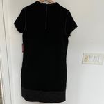 Vince Camuto Black Mini Dress with White Accents Photo 4