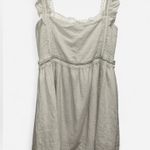 Altar'd State Alter’d State White Sleeveless Smocked Babydoll Top - Size M Photo 0