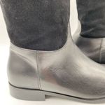 Aquatalia  Leather and suede knee high boots A7 Photo 3