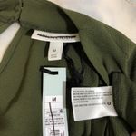 Prologue NWT Olive Green Twist-Front V-Neck Blouse Top New Photo 5