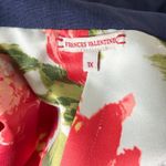 Frances Valentine Elle Cotton Open Front Blazer in Blue Size 1X Photo 4