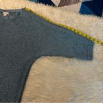 Chico's Chico’s Winter Blue Rue Shine Pullover Sweater Size XL 16 Metallic Heavy Photo 13