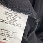 Motherhood Maternity Black Satin Trim Sleeveless Mini Dress Women's Size Large L Photo 5