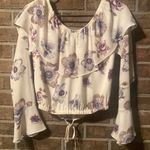 J.O.A. - Floral crop top by size xsmall Photo 1