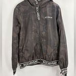 Rocawear  Womens Camo Hooded Zip Up Jacket Logo Trim size medium NWT Photo 1