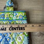 Vera Bradley  Tote Bag Blue Green Floral English Meadow Quilted Cottagecore Boho Photo 9