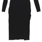 Rag and Bone  Asher Midi Dress Black Size Large Photo 7