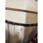 Cato  Black Floral Velvet Babydoll Top M Cottagecore Fairy Grunge Dark Feminine Photo 4