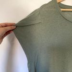 Gap flutter sleeve t-shirt sage green women's size XXL casual top summery light Photo 4