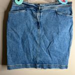 Jones Sport stretch denim skirt Blue Size 12 Photo 0