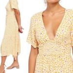 Free People  In Full Bloom Midi Dress S Photo 6