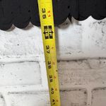 Loft ‎ Black Scalloped Midi Dress sleeveless with cutouts size 2 Photo 5