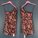 For Love & Lemons Luella Metallic Jacquard Mini Dress Photo 2