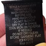 Sanctuary Cream and Neon Yellow CRUISE Boxy mock neck pullover Sweater Size XS Photo 7