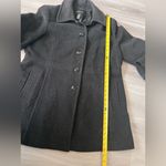 London Fog ‎ Classic Black Pea Coat Photo 3