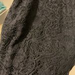Hollister Black Lace Cold Shoulder Romper Photo 5