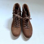 Caslon Brown Water Resistant Lace Up Boots Photo 8