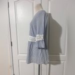 Monroe &‎ Main 100% Cotton Tunic Top with Lace Photo 1