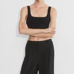 Aritzia  Sculpt Knit Bustier Tank In Black Photo 4