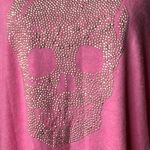 Blue Buttercup  clothing pink skull sweatshirt oversized soft Size Large Photo 3