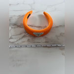 Orange Foam Bubble Headband Designer Women’s One Size NWOT Photo 3