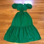 Flying Tomato Cut out maxi dress green size M Photo 7