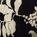 Sandra Darren  12 Silk Floral Sleeveless Crystal Beaded Embellished Top Photo 2