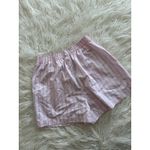 SKIMS Cotton Poplin Short Pale Pink Pencil Stripe Size XS Photo 7