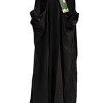 Halara Breezeful Pocket High Low Flowy Quick Dry Casual Dress Black M Photo 2