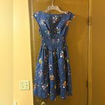 Kate Spade NWT  Blair Bouquet Toss Navy Floral Dress Photo 2
