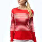 Fairway & Greene Women's Lia Sweater Sun Kiss Coral cashmere blend Orange Size M Photo 0