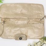 Samoe Bowtie Snakeskin Looking Clutch / Crossbody Photo 3