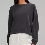 Lululemon Perfectly Oversized Cropped Crew *Softstreme Photo 7