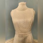 Banana Republic Pearl White Shimmer Sheath Dress by  Sz 8 Photo 1