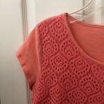 Liz Claiborne FINAL MARKDOWN Ladies’ Crocheted-front Tee (M) Photo 1