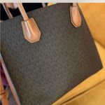 Michael Kors  Elegant Black and Tan Handbag Photo 2