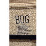 BDG  Oversized Long Sleeve Cropped Tee Camel Sweater Photo 2