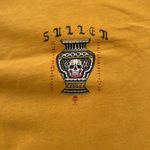 Mustard yellow Sullen white red print snake graphic print t Photo 2