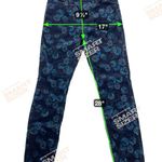 Pilcro and the Letterpress  Script Velvet Ankle Jeans Navy Blue Floral Size 27 Photo 4