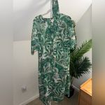 Cara Cara Hobbs Dress in scroll paisley XS/S Green Photo 4
