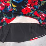 Bebe X NAVEN Floral Print Halter Sweetheart Plunge Neckline Mini Dress size 4 Photo 7