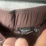 Johnny Was  Women Size XL Velvet Wide Leg‎ Pant Large Butterfly Embroidered Brown Photo 1