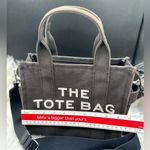 Marc by Marc Jacobs  Black The Tote Bag Canvas Crossbody Bag SMALL Photo 4