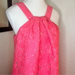 Trina Turk TRINA TURK Karen Neon Pink Tent Mini Dress Sz 4 Photo 3
