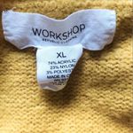 Workshop Republic Clothing Scoop Neck Mustard Yellow Knit Sweater Size XL Photo 7