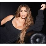 SKIMS ‎ Cozy Knit Boucle Tank Top Black Onyx L/XL Photo 1